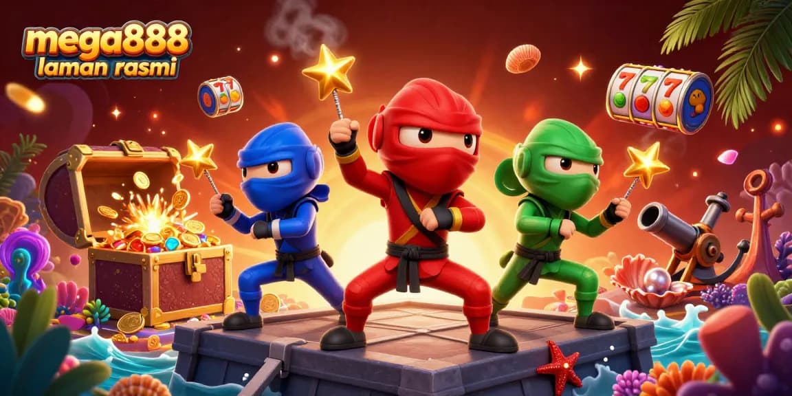 Discover exciting gameplay with mega888 laman rasmi through thrilling martial arts chameleons and casino treasures.