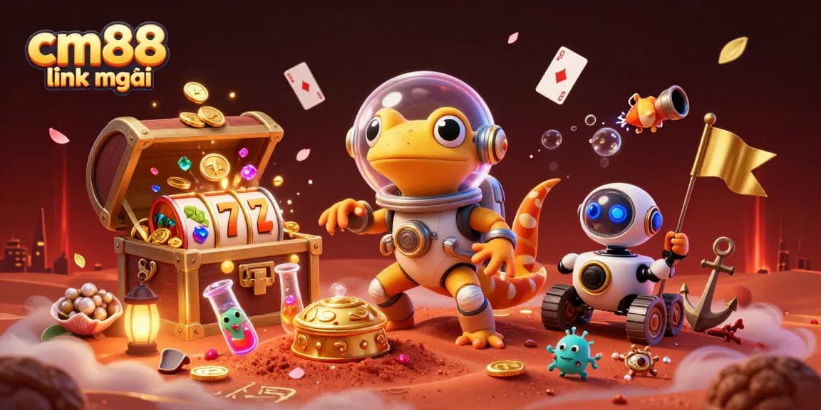 Experience the thrill of cm88 link mới with our vibrant casino uncovering Martian treasures!