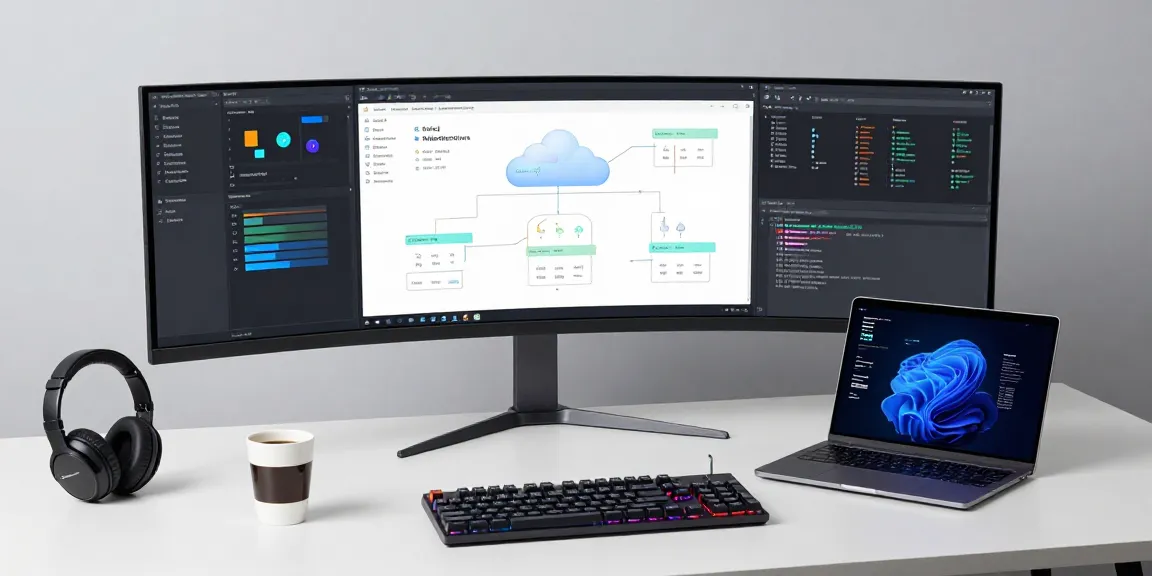THABET software development workspace showcasing AI technology and cloud computing solutions.