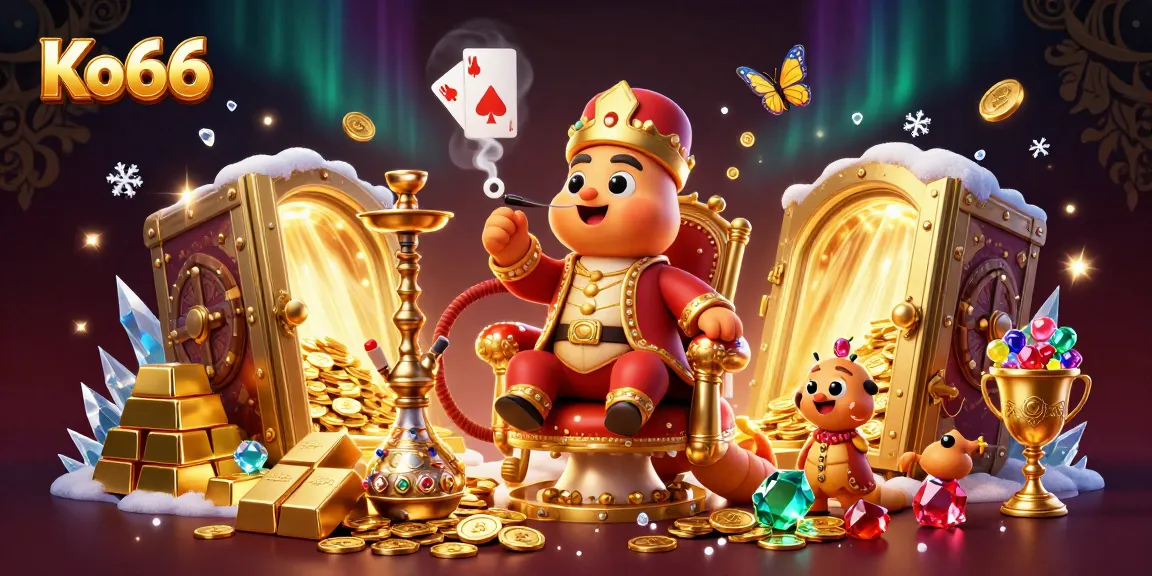 Experience high-stakes gaming at Ko66’s enchanting casino realm, featuring captivating characters and lavish treasures.